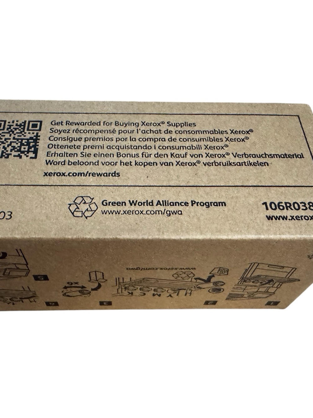 Genuine Xerox 106R03866 Extra High Capacity Cyan Toner for VersaLink C500 C505